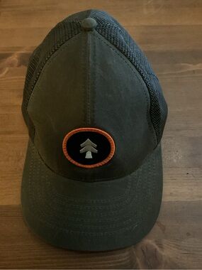 Huckberry Green Trucker Hat Cap Like New